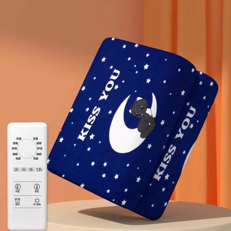 Согревающие продукты двойное электрическое одеяло обогреватель для пожилых