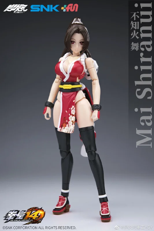 SNK 1/12 Mai Shiranui Kawali мобильный костюм для девочек из ПВХ 15 см Сборная модель комплект