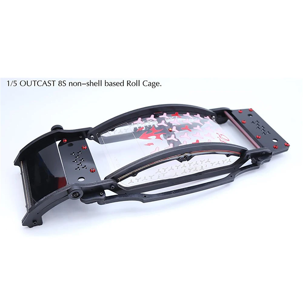 

Simulation Car Body Nylon Roll Cage For 1/5 Arrma Outcast 8S Remote Control Model Car Upgrade Parts