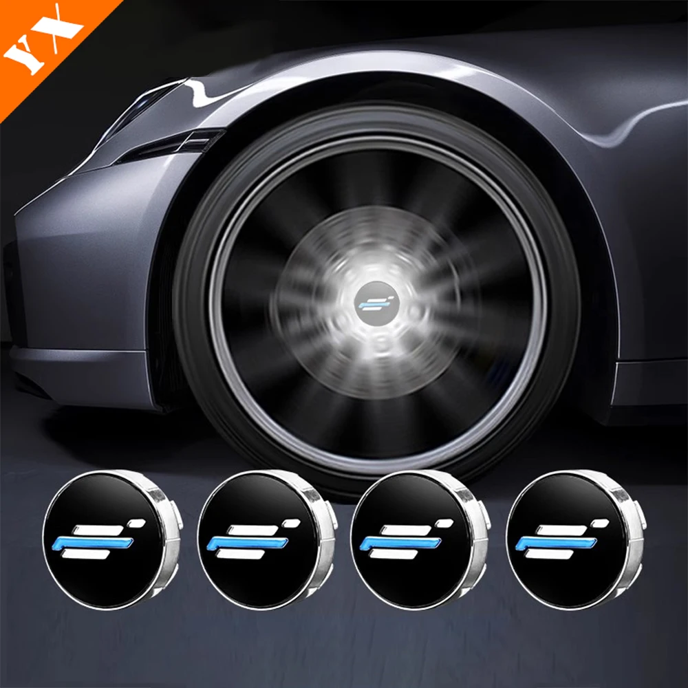 Для Changan Oshan x7 plus 2024 2025 аксессуары красный синий цвет Maglev светодиодный логотип