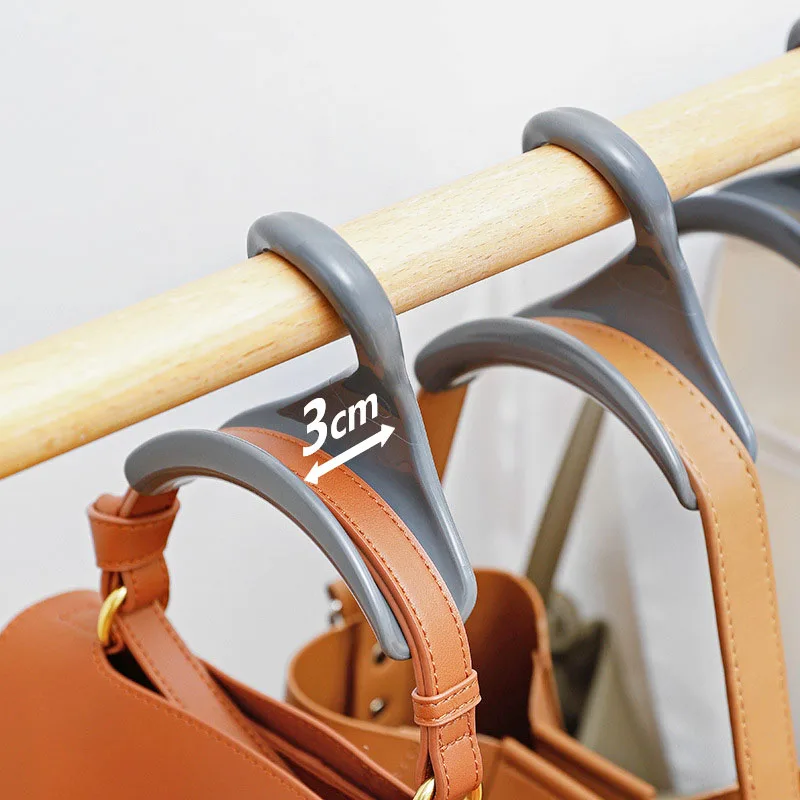 

Useful Arch Bag Hanger Hook Wardrobe Rack Multi-purpose Closet Cloth Handbag Holder Hook Hanging Storage Rack Hat Scarves Shelf