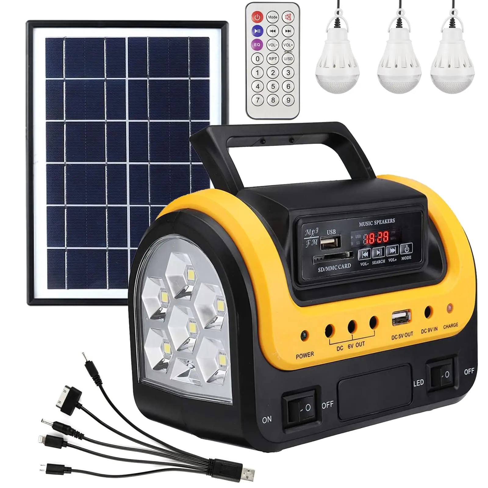 With Solar Panels Portable Solar Power Station Lifepo4 With 