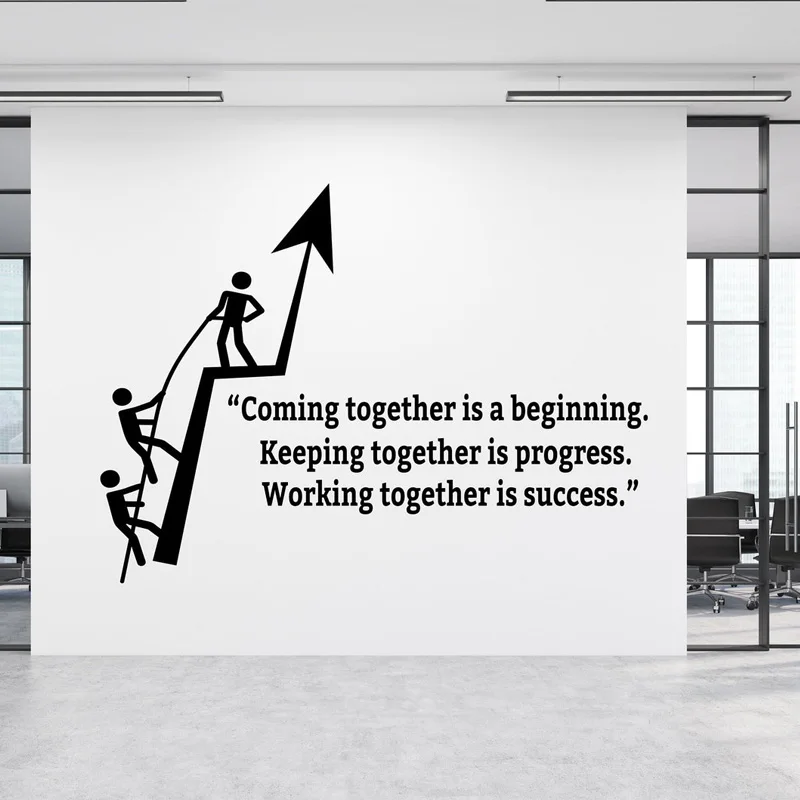 

Office Wall Decal,Teamwork Decal, Office Wall Art,Office Decor,Teamwork Office Wall Decor, Office Decals,Motivational Art 2398