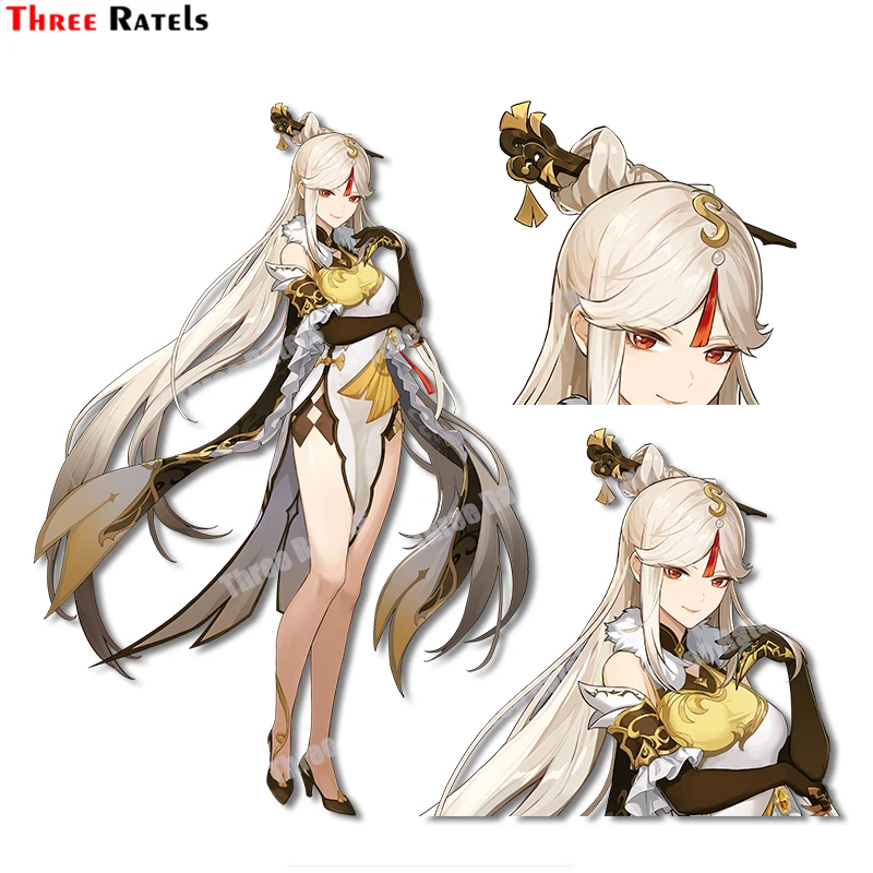 

Виниловая наклейка Three Ratels B37 Ningguang Genshin