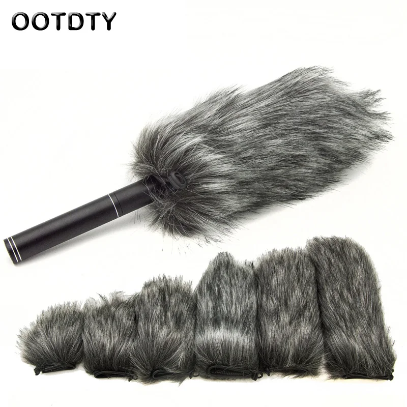 

Outdoor Microphone Windscreen Muff Windproof Microphone Sleeve Microphone Cover Windproof Wind Screen for Interview Mic