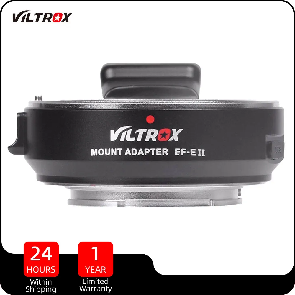 

VILTROX EF-EII Lens Adapter Auto Focus Reducer Speed Booster for Canon EF EOS Lens to Sony NEX A9 A7II A7RIII A7SII A6500 A7 A7S