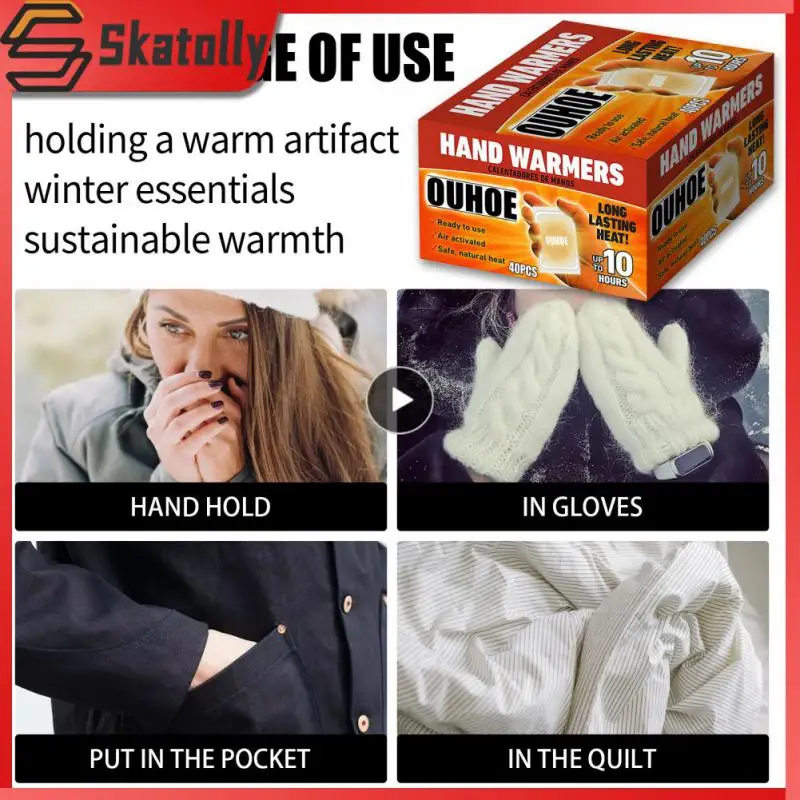

10/Disposable Hand Warmer Value Pack Self-heating Cold-proof Warming Abdomen Warming Patch Warm Body Patch