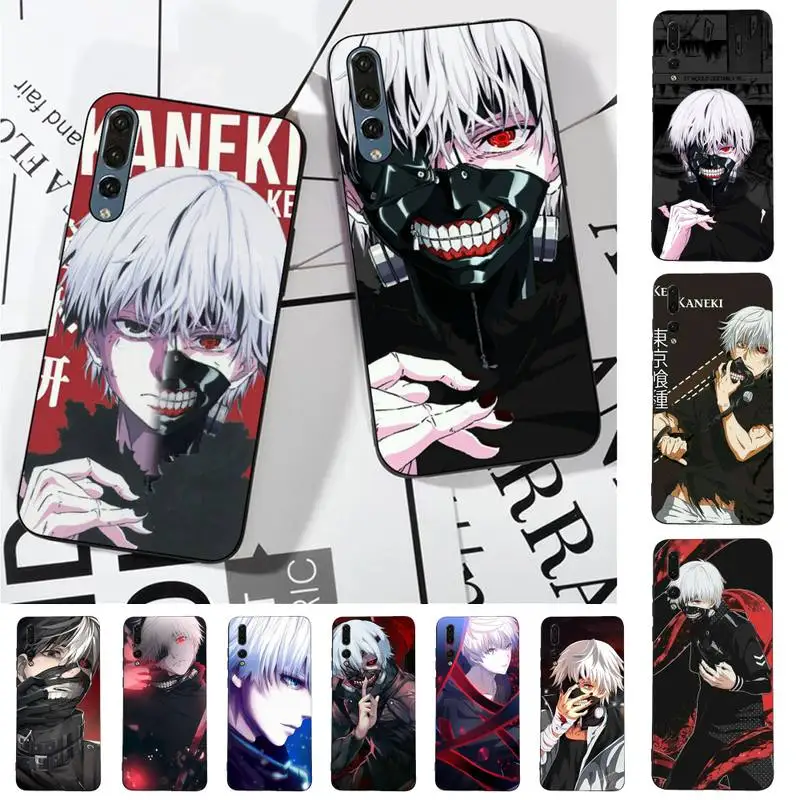 

Japanese Anime Tokyo Ghoul Phone Case For Huawei P 8 9 10 20 30 40 50 Pro Lite Psmart Honor 10 lite 70 Mate 20lite