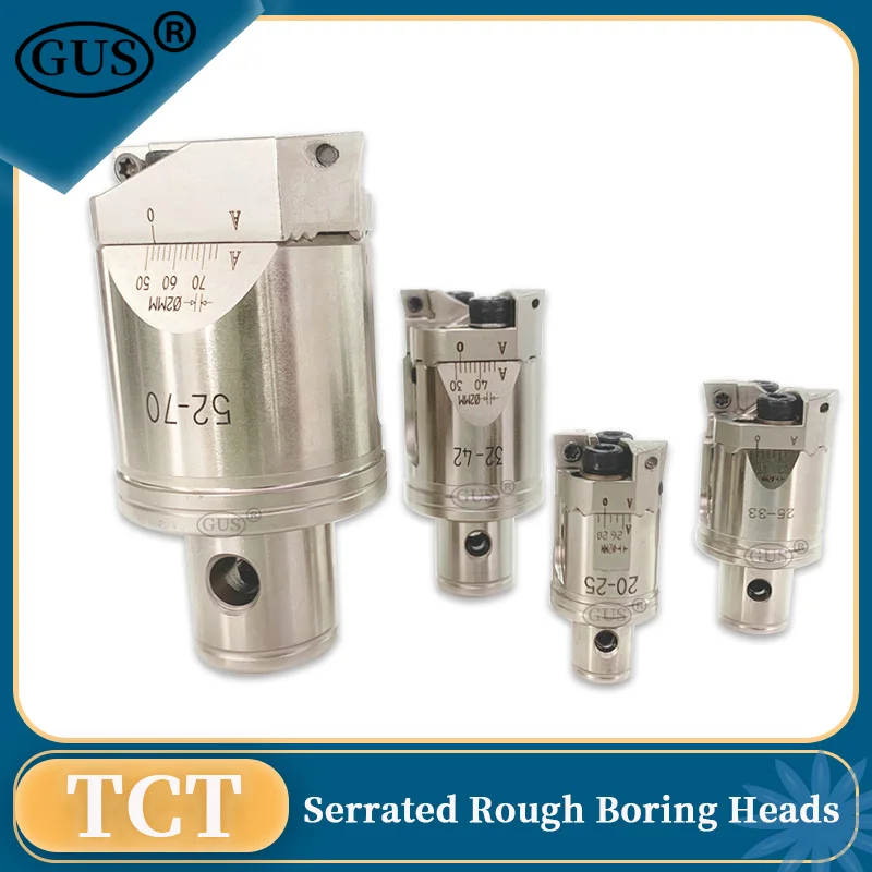 

Высокоточные расточные инструменты с двойной кромкой и зубцами, расточные инструменты TCT, расточные инструменты для обрабатывающего центра, регулируемые грубые расточные головки