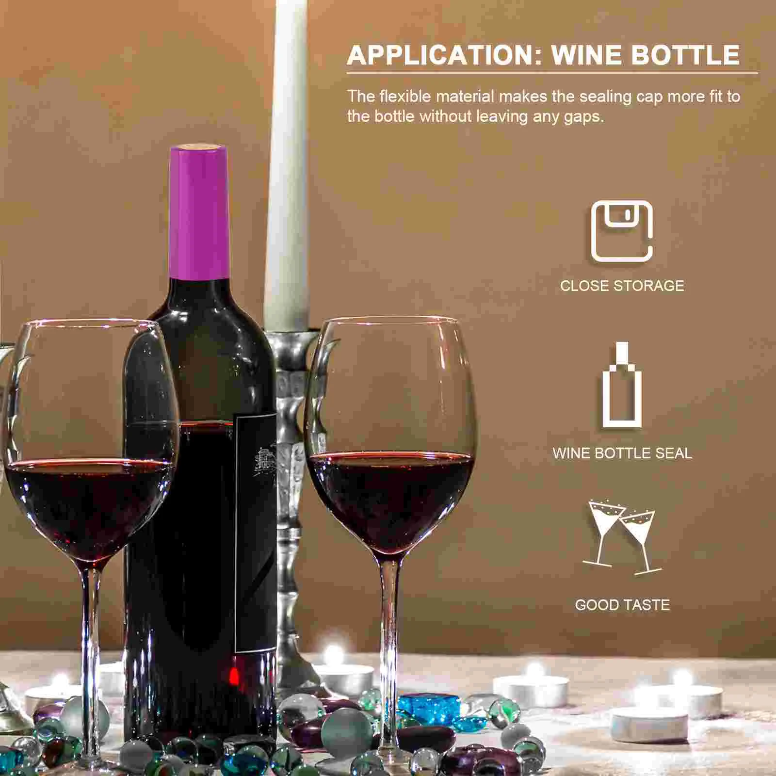 100 шт. пленка для бутылок красная термоусадочная крышка розовые верхние