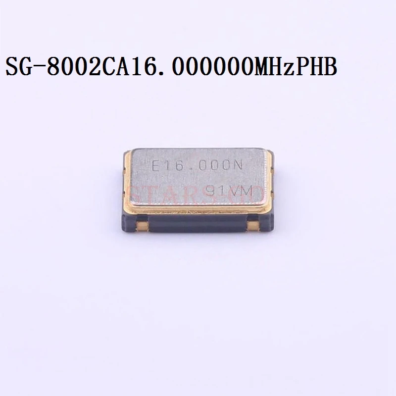 10PCS/100PCS 16MHz 7050 4P SMD 5V ±50ppm OE -20~~+70℃ SG-8002CA 16.000000MHz PHB Pre-programmed Oscillators