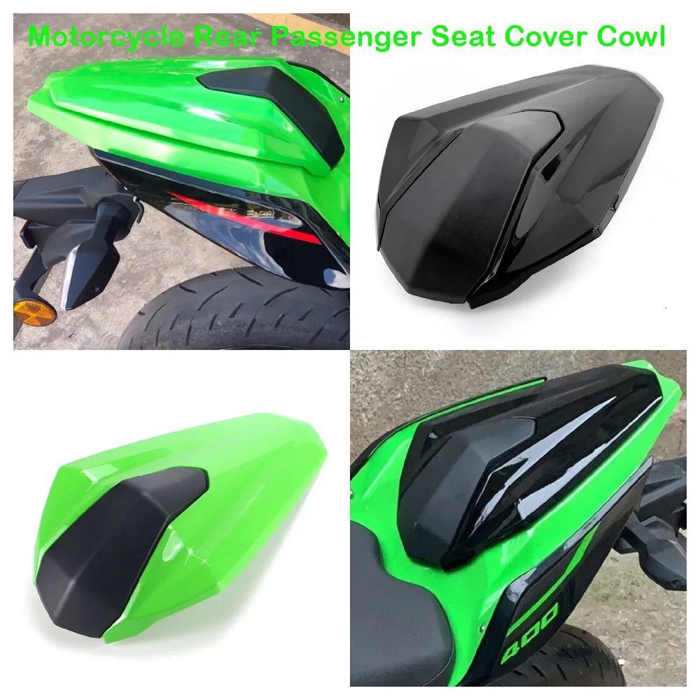 Фото Подходит для Kawasaki Z400 Ninja 400 ABS EX400 KRT 2018-2024: Задний кожух сиденья пассажира, обтекатель, хемп-багажник для мотоцикла №1