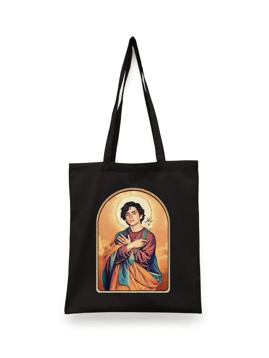 Сумка-шоппер NUOBI &quotТимоти Шаламе/Майкл Скотт/Фредди Меркьюри/Серсея