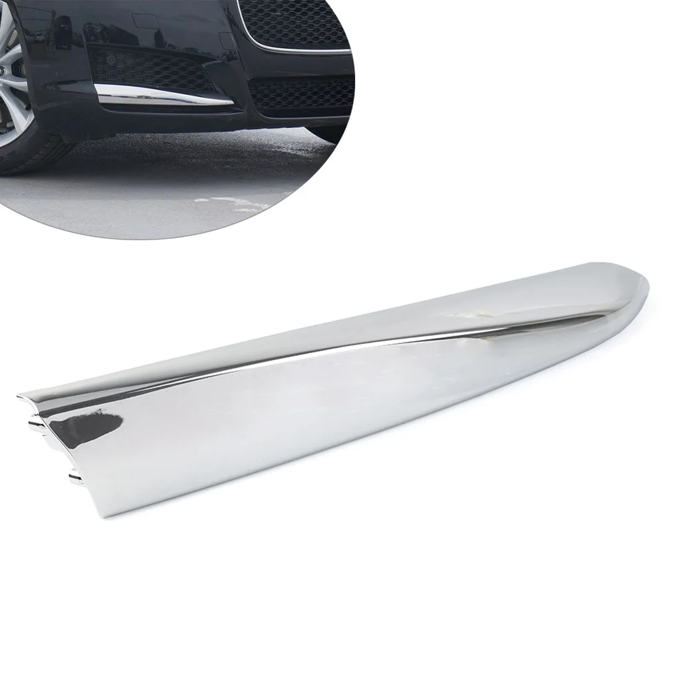 

Хромированная передняя противотуманная Решетка переднего бампера для Jaguar XF 2016 2017 2018 2019