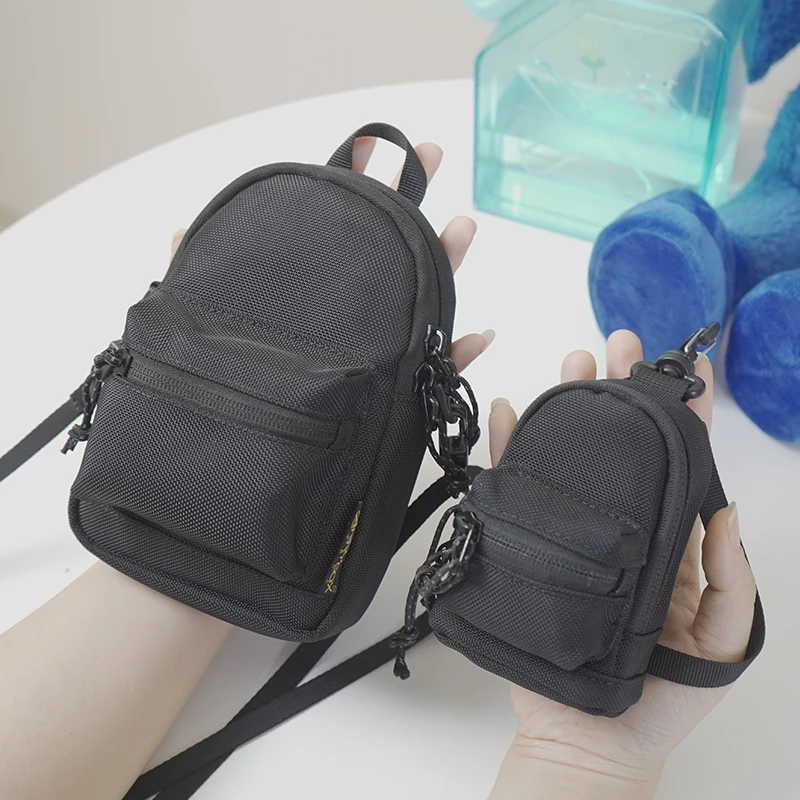 2022 new leisure Mini Backpack nylon pendant set bag fashion men's chest Sling Messenger Bag accessories mobile