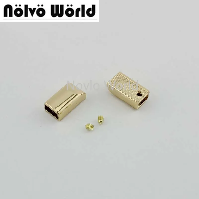 

50pcs 5 colors 18X8mm Repair Small Zipper Stopper For Open End DIY Sewing Accessories Garment Bags Purse Tailor Tools
