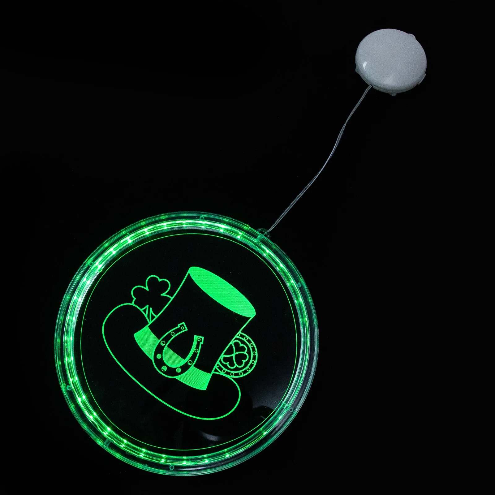 

Battery Operated Ring Decorative Light St. Patrick's Day Hanging Lamp Decor