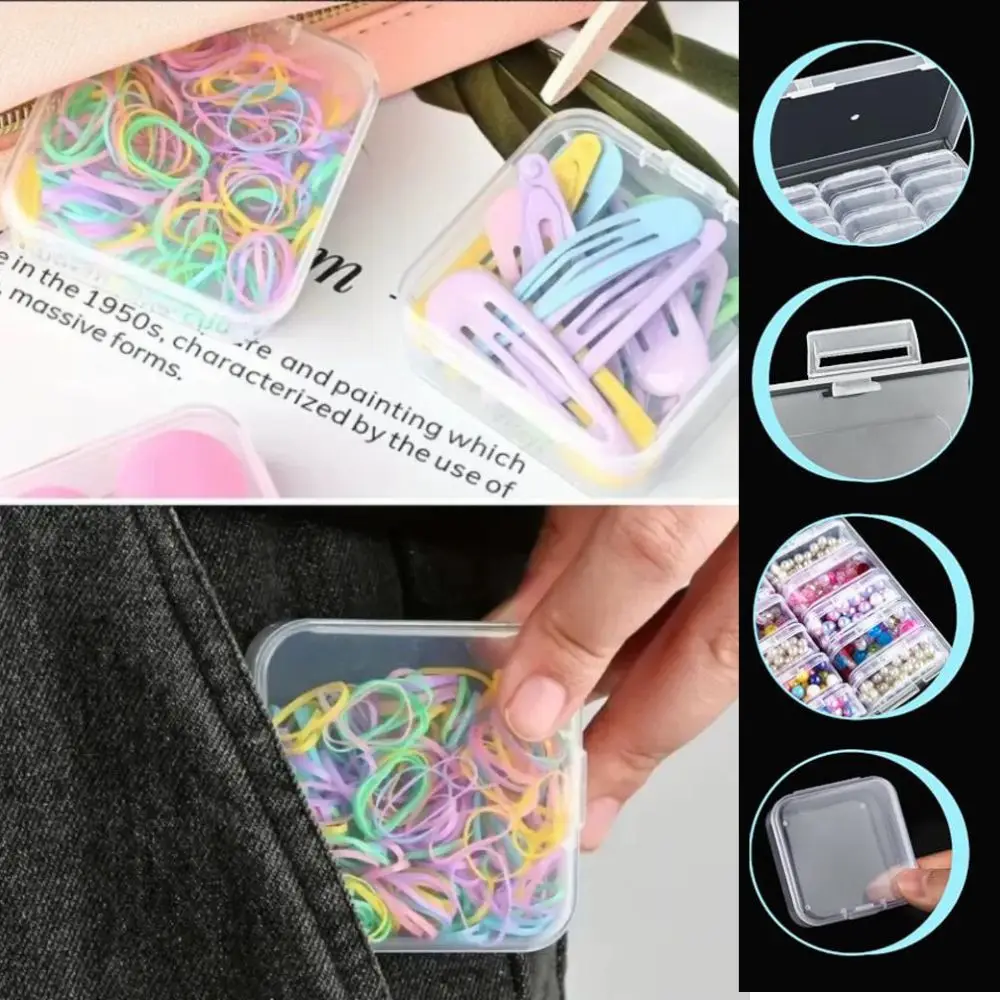 12/15/20/30 сеток коробки для хранения ювелирных изделий набор прозрачных