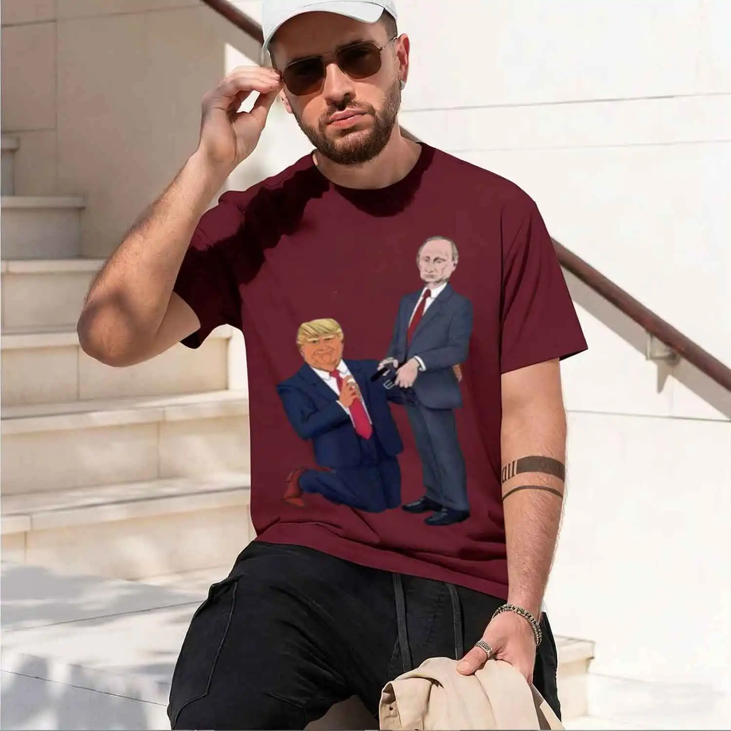 Футболка мужская с коротким рукавом и круглым вырезом Nald and Sticker 2026, новая модель, классическая повседневная, в различных цветах и размерах, для ежедневной носки (art.: 3920da9d39a34) - 3920da9d39a34