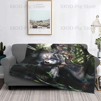 high quality tiger 3d printing plush fleece blanket adult fashion quilts home office washable duvet casual kids g