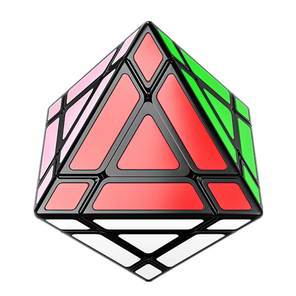 Фото Новый FanXin Fun FTO вращающийся октаедр 3x3 шестиугольная призма волшебный куб специальной формы скорость Непоседа Cubo Magico игрушки-головоломки подарки №1