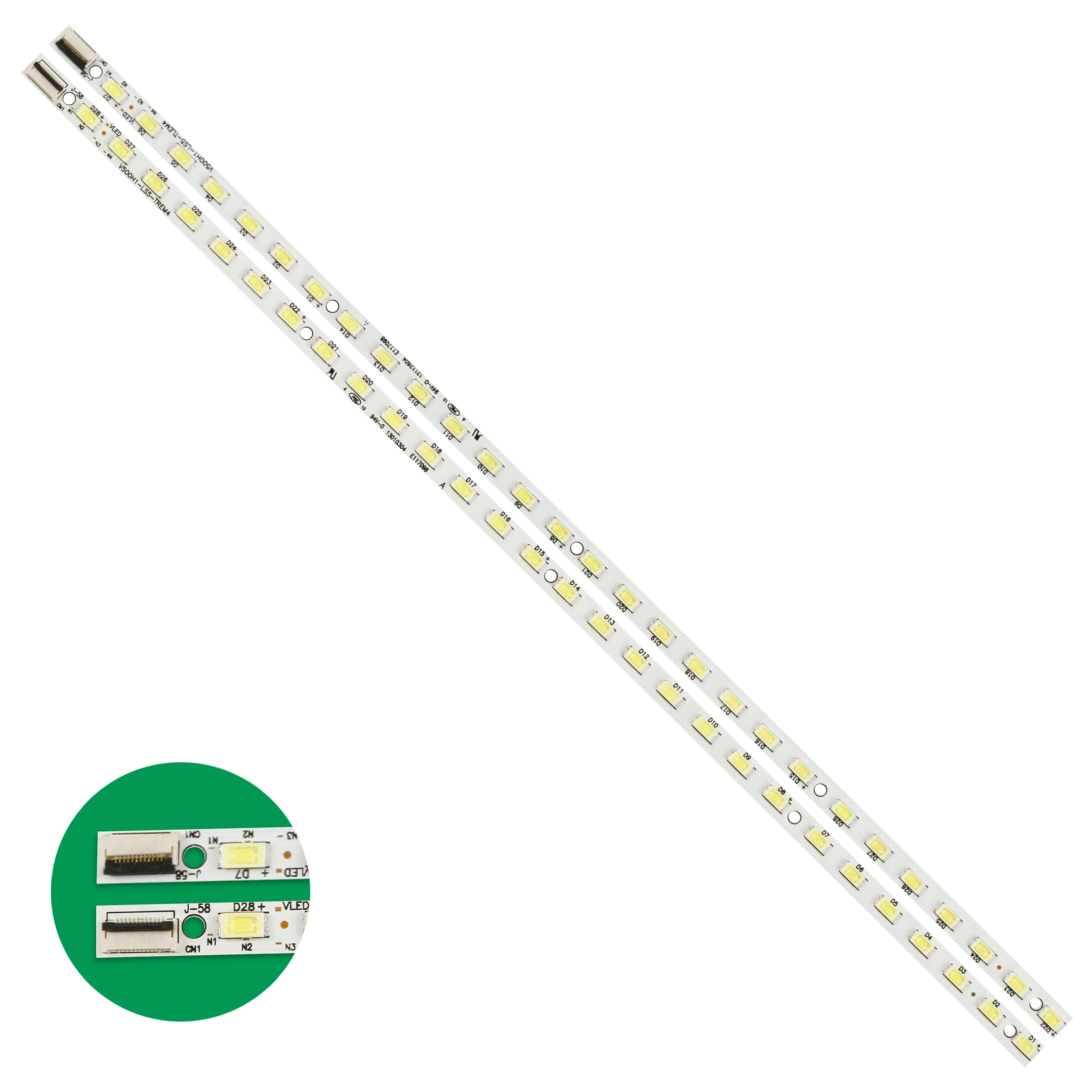 Лента светодиодной подсветки для Hisense LED50K310X3D LED50K316XG3D L50E5090-3D V500H1-LS5-TREM4 V500H1-LS5-TLEM4