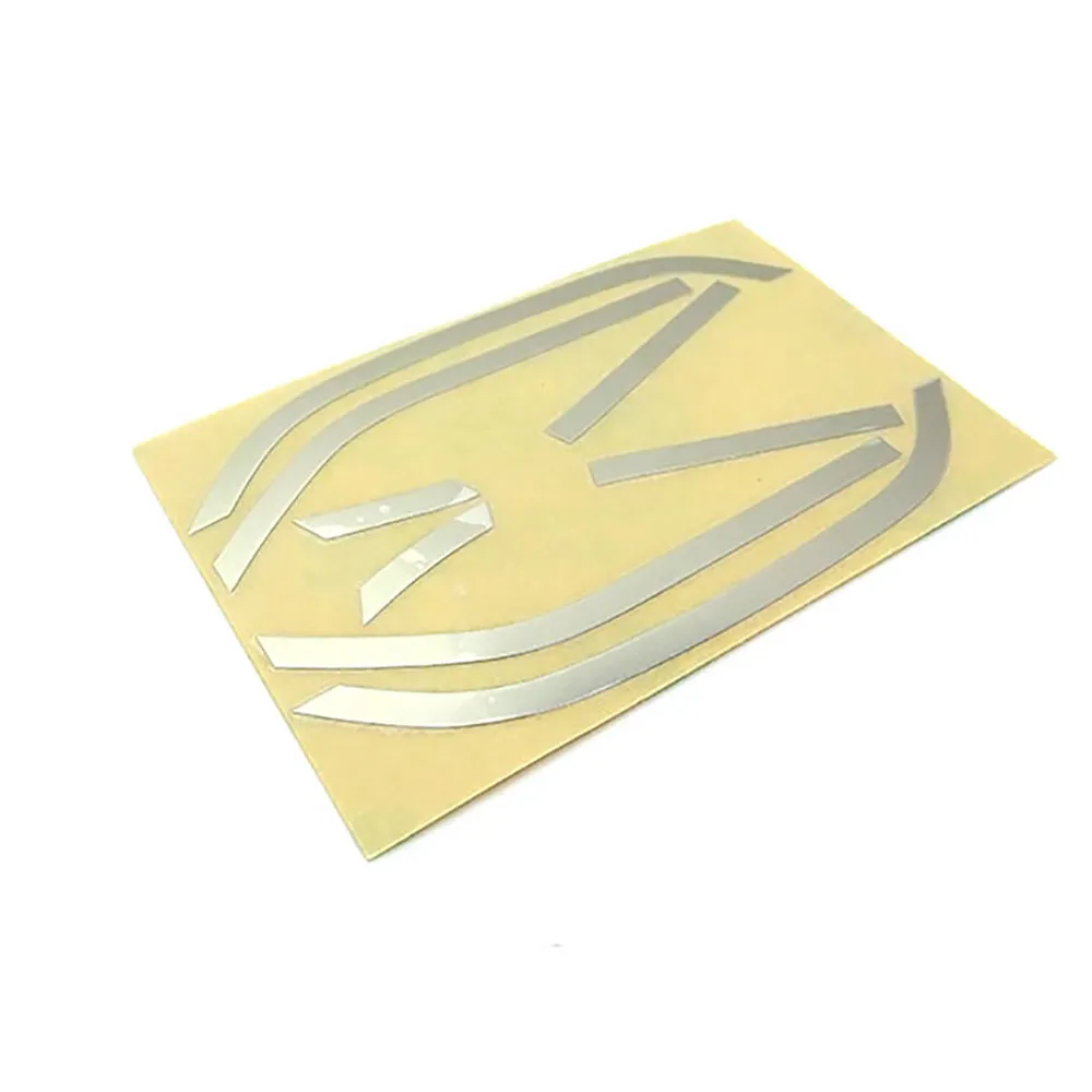 

For 1/14 Tamiya Tractor 56368 Scania 770S Front Wheel Eyebrow Decoration Accessories Sticker Metal Sticker Parts