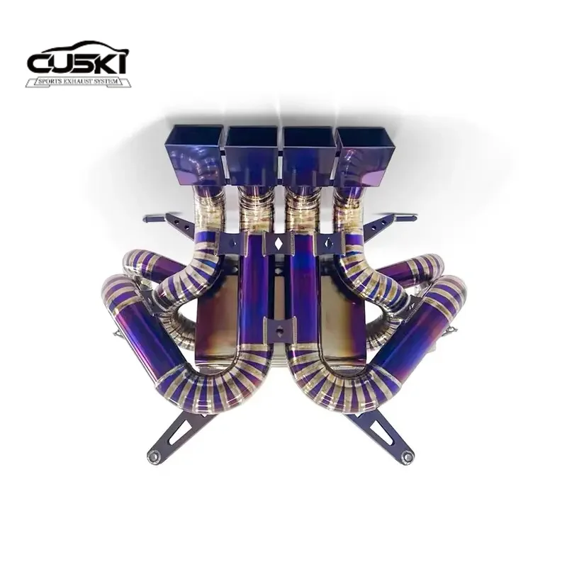 Pertains to Lamborghini Aventador 6.5 LP700-4 2011-2016 Фитинги для модификации автомобильных выхлопных