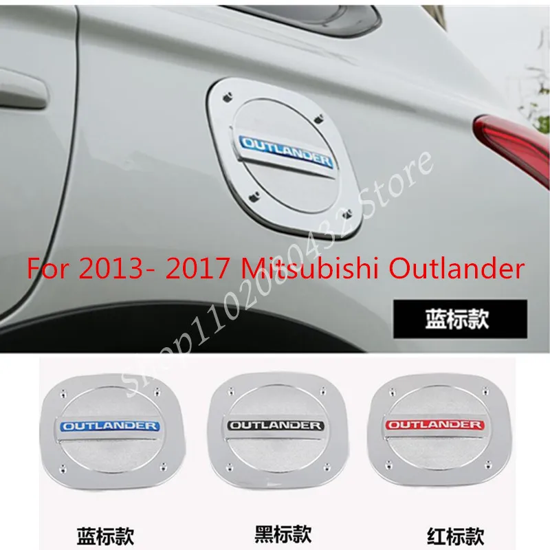 Фото Для Mitsubishi Outlander 2013-2019 крышка топливного бака декоративные наклейки защитные внешние аксессуары №1