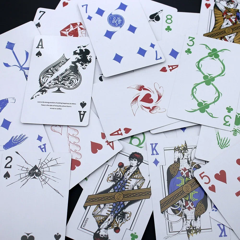 Аниме HIGH CARD Finn Oldman Chris Redgrave Косплей Покер Игральные карты Бумажные настольные