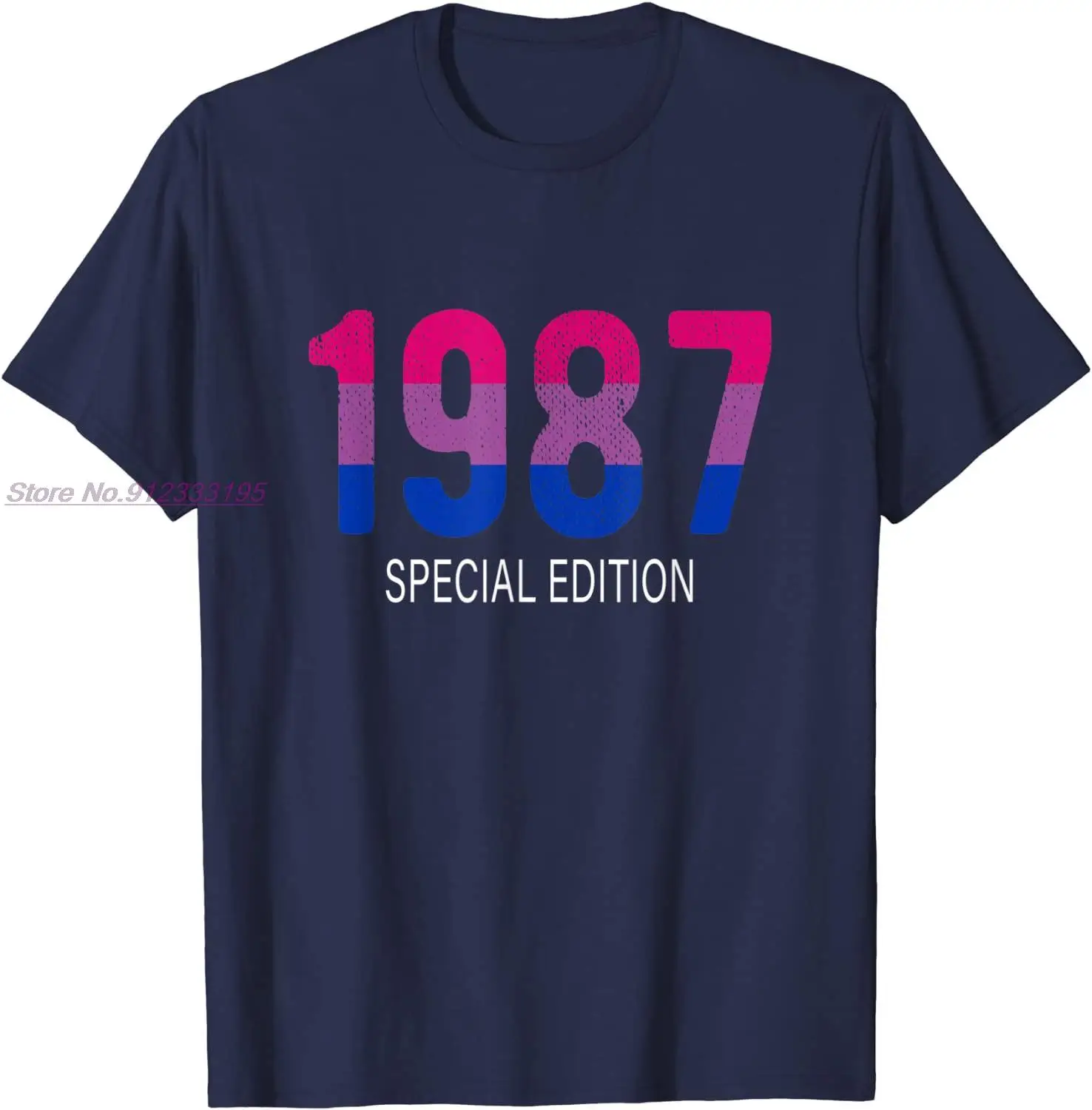 

1987 Bisexual Birthday - Bisexual Pride Bi Gift Bisexuality T-Shirt
