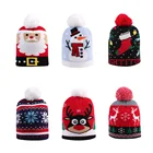 Детская Трикотажная Шапочка со светодиодной подсветильник кой