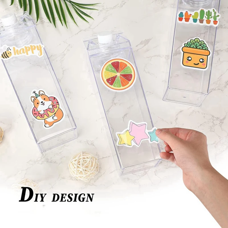 3 шт. пластиковые бутылки для молока 1000 мл