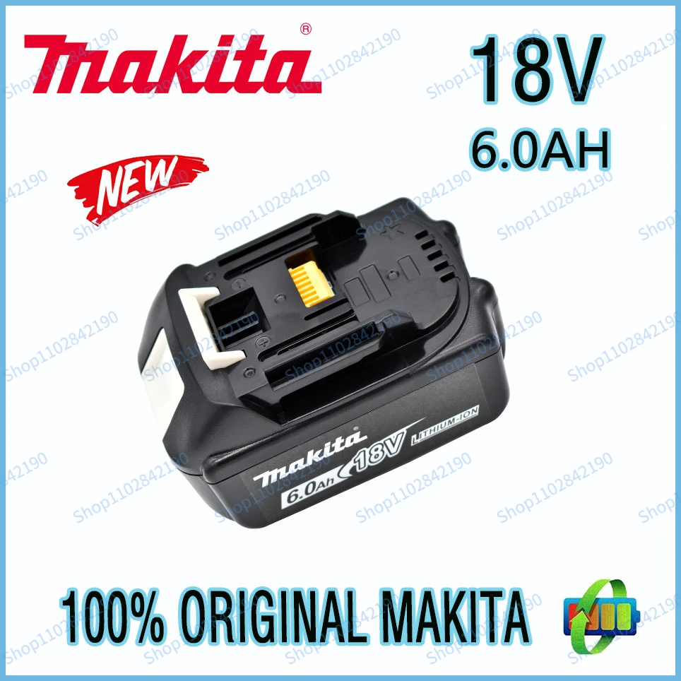 Makita 100% original 18V Makita 6000mAh lithium-ion recharge