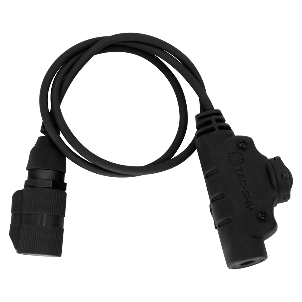 Tactical Shooting Hunting Headphone Adapter U94 V2 6Pin PTT for Walkie Talkie AN/PRC 152\148