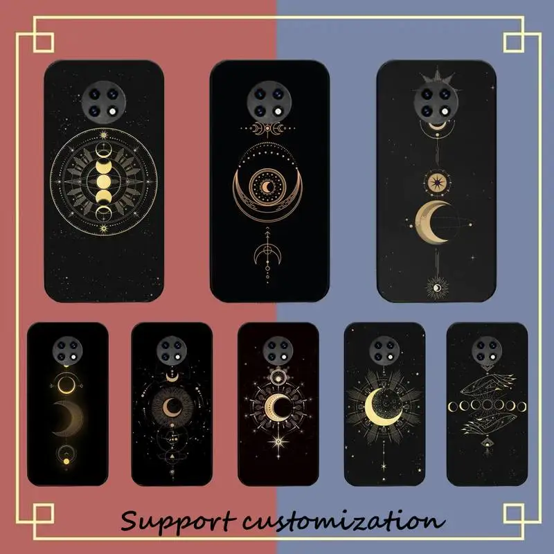

Witches Moon Tarot Mystery Totem Phone Case for Samsung A51 A30s A52 A71 A12 for Huawei Honor 10i for OPPO vivo Y11 cover