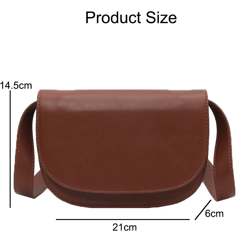 Simple Fashion Crossbody Bags for Women 2023 New Waist Pack Solid Color Ladies Handbags Saddle Bag Luxury Brand Shoulder Bag