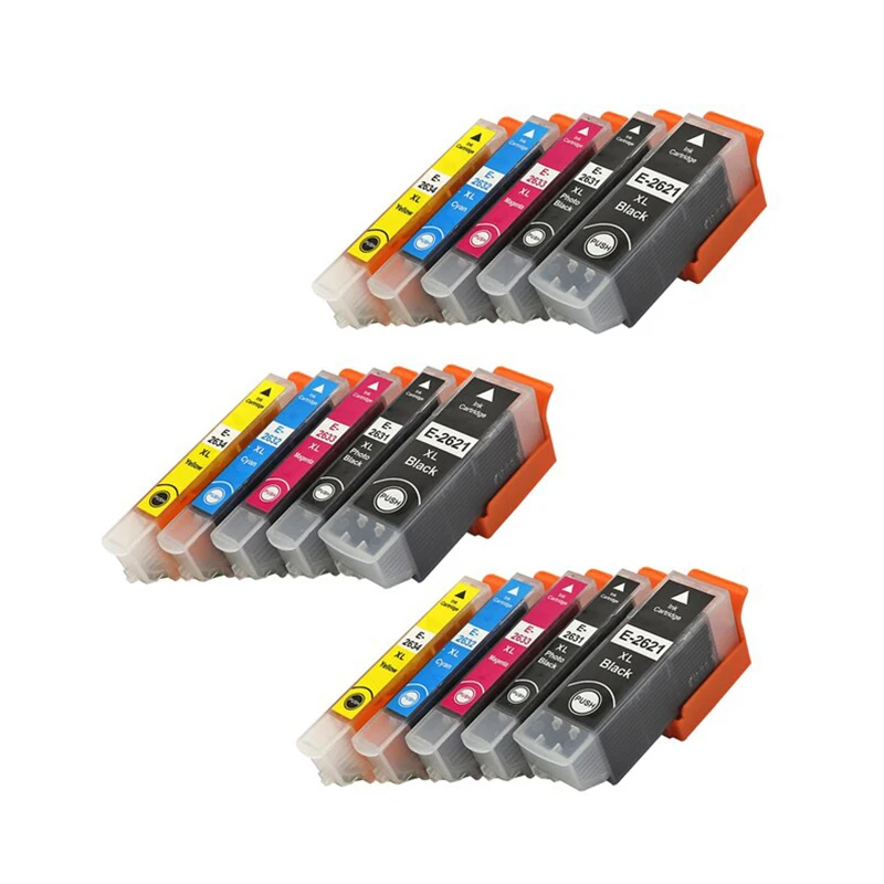 2621XL 2634XL Совместимый картридж для Epson XP510 XP520 XP600 XP605 XP615 XP620 XP625 XP710 XP720 XP800 XP810 XP820 (art.: 3920cff2aba6e) - 3920cff2aba6e