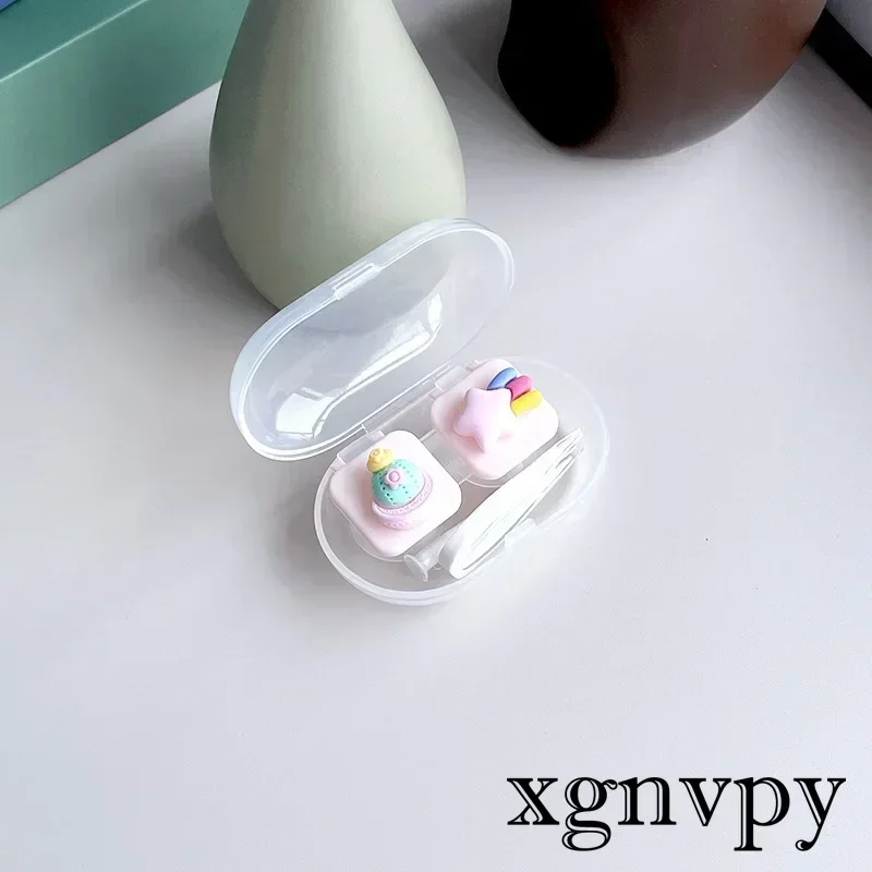 Чехол Xgnvpy для контактных линз компактный мини-раскладушка контейнер хранения