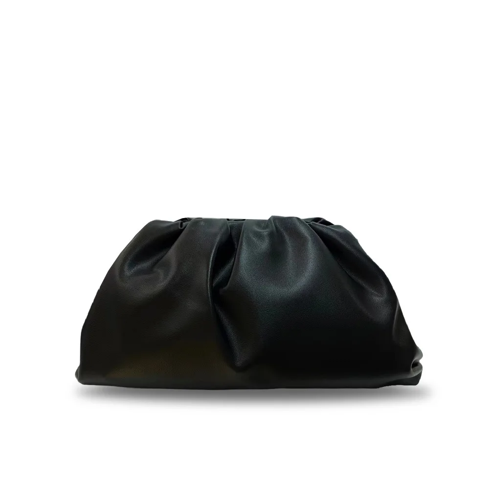 Luxury Designer 2023 Women's Clutch Hand Hold Large Capacity Leather Shoulder Bag With Folded Cloud