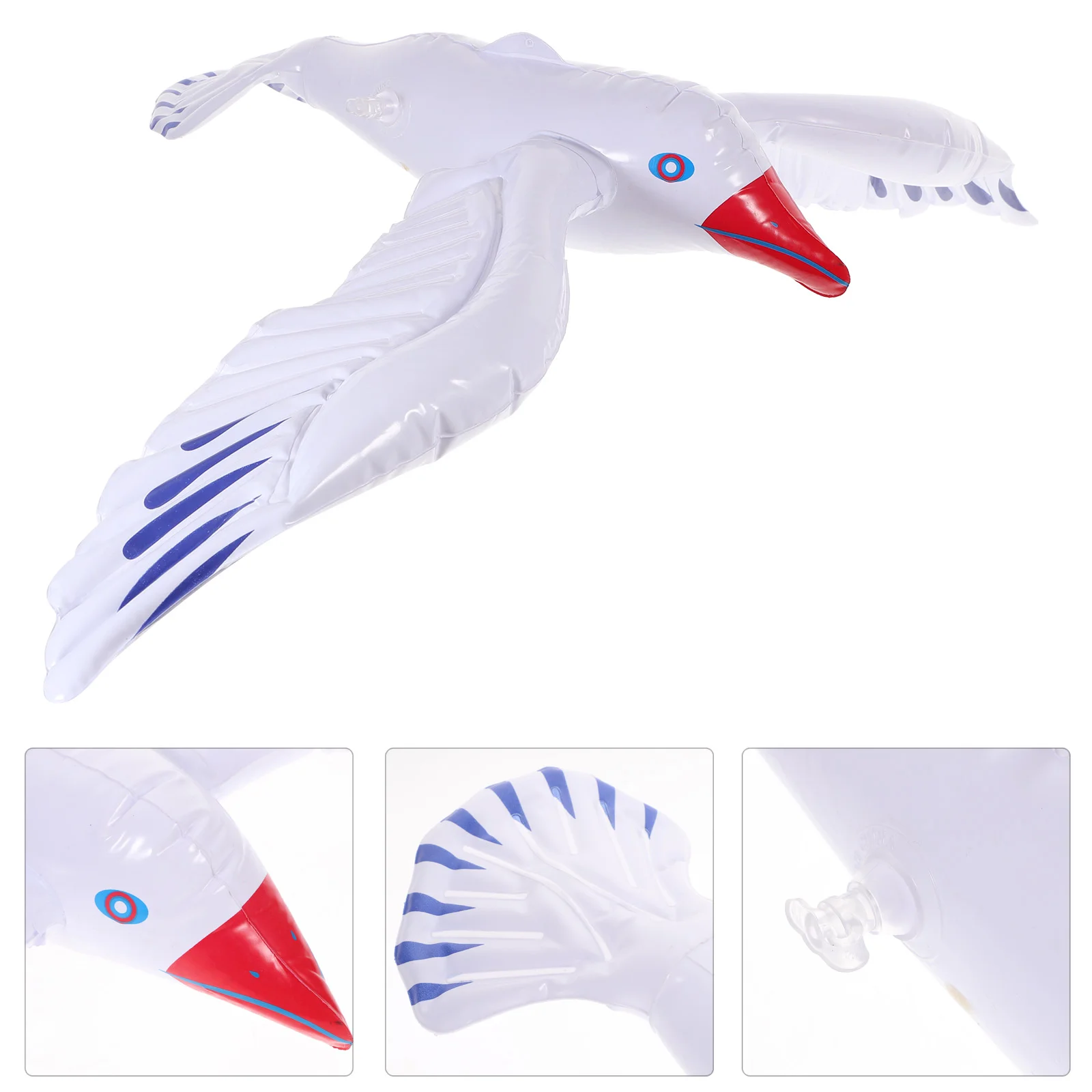 

3 Pcs Kid Toy Parrot Birthday Party Favors Inflatable Bird Ocean Seagull Flying Kids Pvc Child