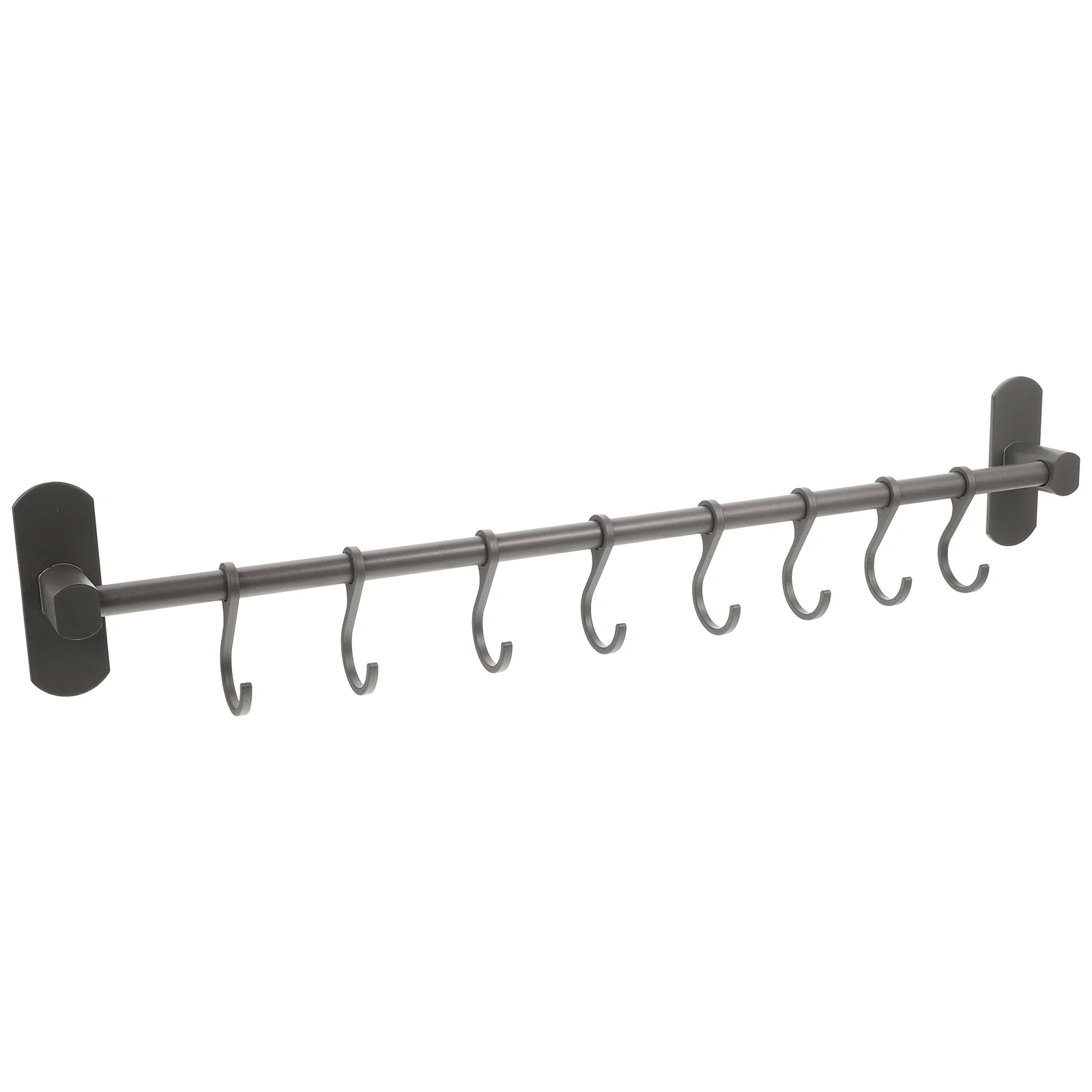 

Rack Kitchen Hanger Utensil Wall Hooks Rail Mounted Hook Hanging Holder Pot Coat Towel Storage Racks Row Doorkey Mug Spatula