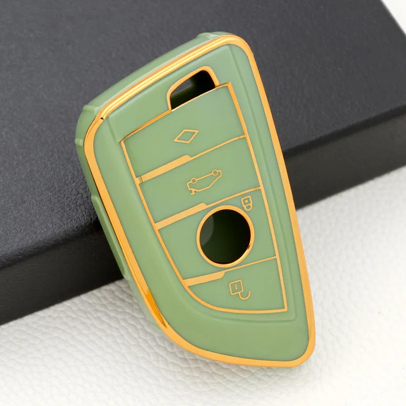 

New Soft TPU Car Key Case Cover Shell For BMW X1 X3 X5 X6 X7 1 3 5 6 7 Series G11 G20 G30 F15 F16 F39 F48 E46 E60 E90 G01 G02