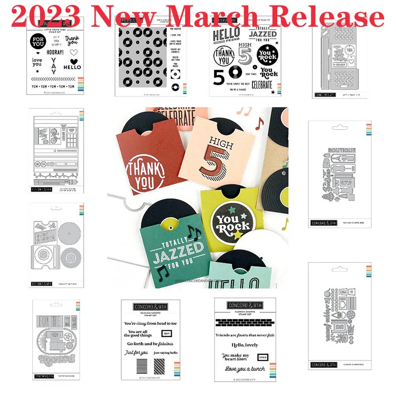 Оконная цепочка, цветочный магазин, пучок 2023, новый выпуск марта, металлические Вырубные штампы для «сделай сам», скрапбукинг, ремесла, изготовления фотоальбома