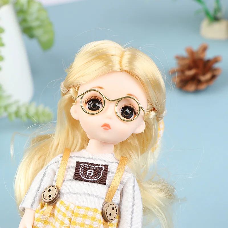 5/10 шт. круглая оправа без линз в стиле ретро крутая очки для Кул 9/25/30 см имитация