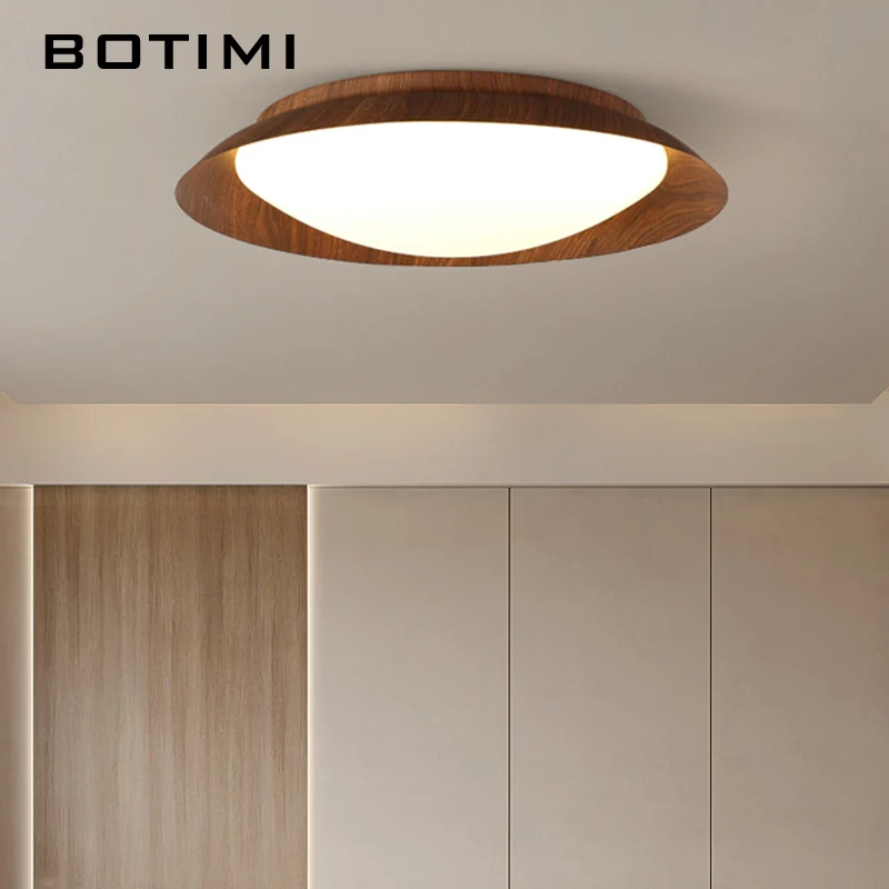 Современный 400 мм круглый металлический светодиодный потолочный светильник для