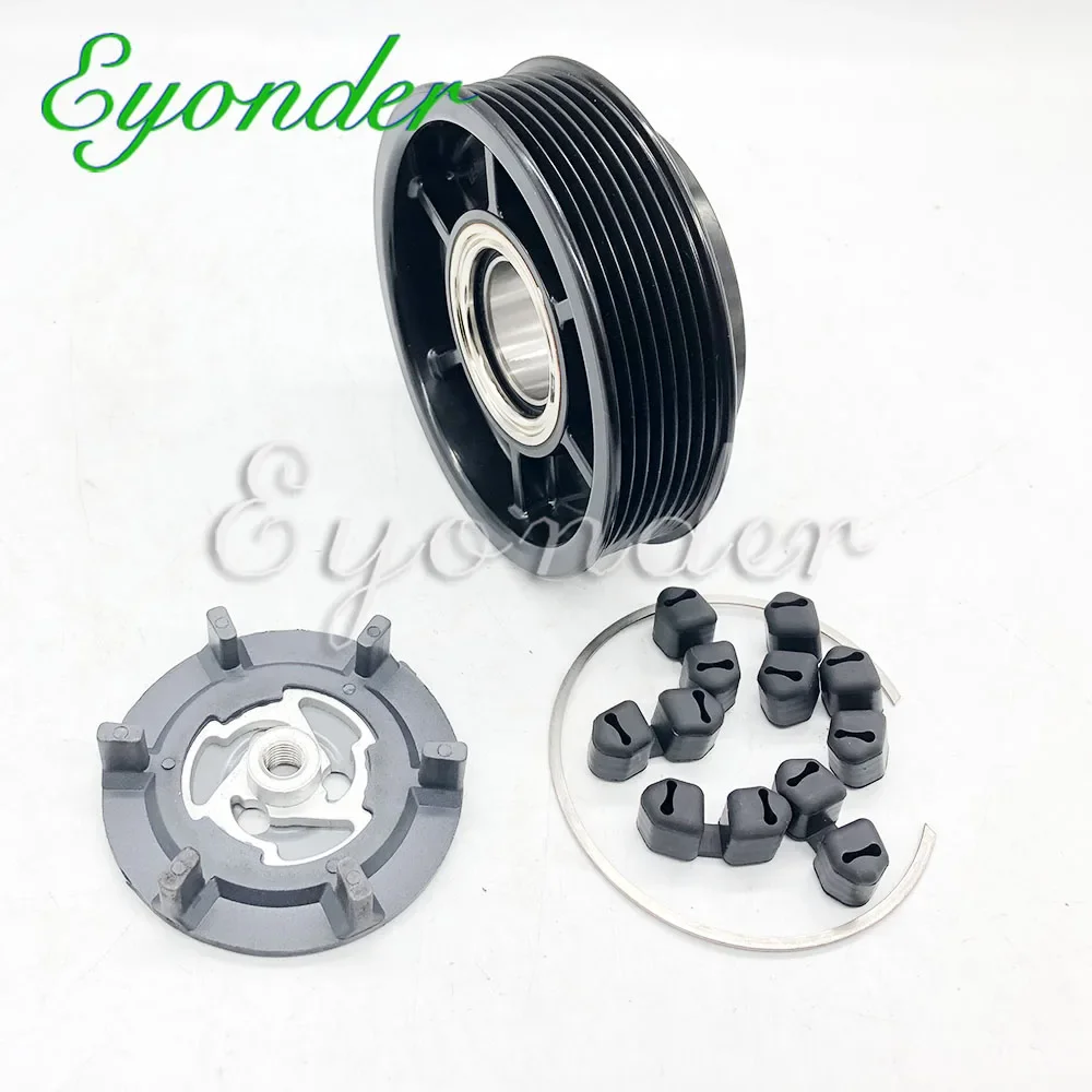 

A/C AC Компрессор сцепления шкив 7PK для Mercedes Benz E200 W211 S211 M271 SLK200 R171 A0012308011 A0002309311 A0002341612