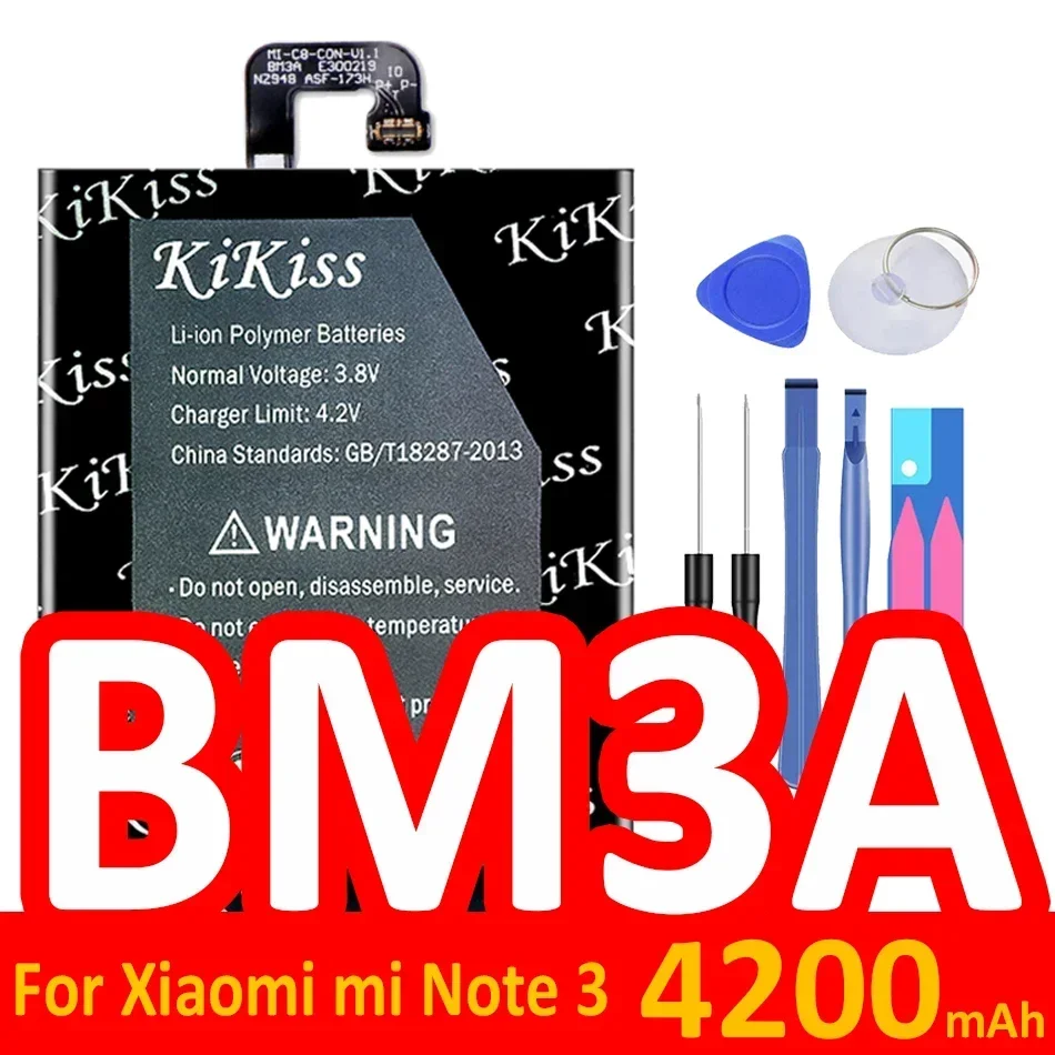 Портативный аккумулятор BM3A KiKiss 4200 мАч для Xiaomi Mi Note 3