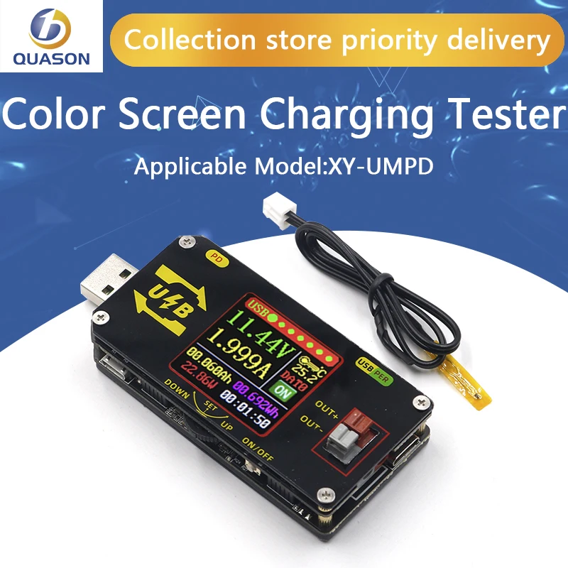 

USB Color screen charging tester Numerical control voltage Buck and boost power supply Applicable model:XY-UMPD