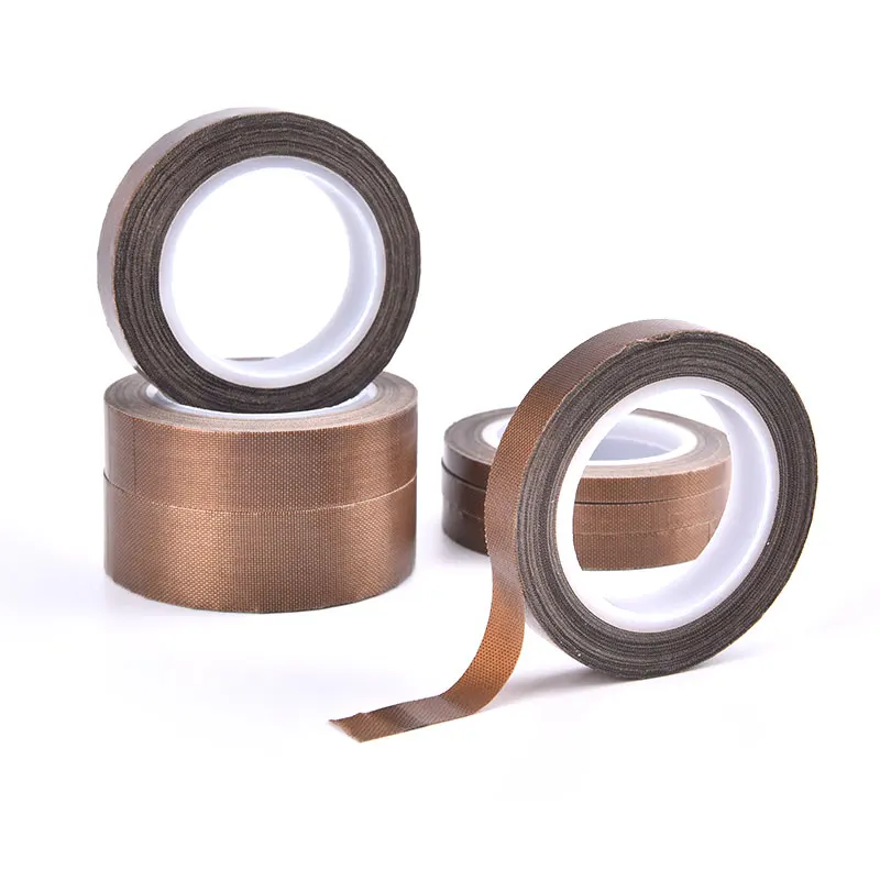 

0,13 мм, 300 градусов, термостойкая клейкая лента, термоизоляционная упаковочная машина для тканей, клейкая лента из ПТФЭ